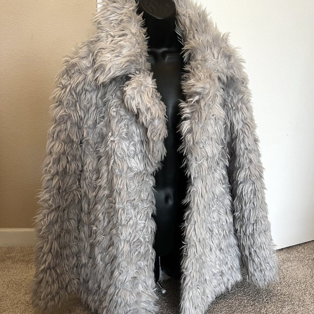 Avec Les Filles Faux Fur Winter Coat